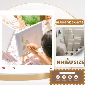 [HCM] khung tranh canvas toan vẽ nhiều kích thước việt tuyến -Hesede