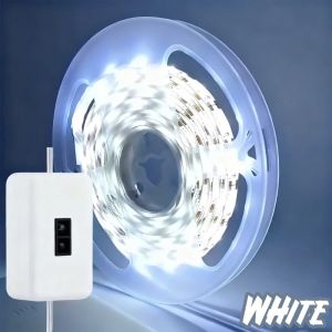 5V LED Strip Light Sensor Switch Dimmable USB Flexible LED Tape Ribbon Light For Mirror Cabinet Stair Decor Lighting