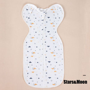 Orzbow Túi Ngủ Chống Sốc Cho Em Bé Khăn Quấn Tay Bằng Cotton Nguyên Chất Mỏng Mùa Hè Túi Ngủ Điều Hòa Cho Em Bé