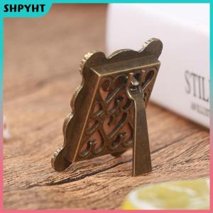 SHPYHT 1PC 1:12 dollhouse Miniature Retro กรอบรูปตุ๊กตาบ้านอุปกรณ์เสริมของเล่น