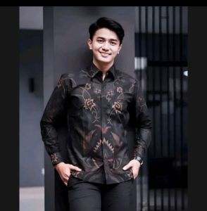 Kemeja Batik Pria Lengan Panjang Baju Batik Pria Batik Pekalongan Kemeja Kantor Pria