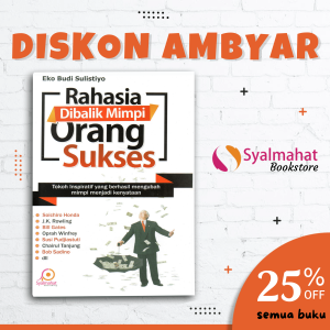 BUKU MOTIVASI INSPIRASI RAHASIA DIBALIK MIMPI ORANG SUKSES