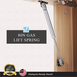 80NGas Spring Door Lift/Pneumatic Support Hydraulic Gas Spring & Adjustable Soft Close/for Kitchen Cabinet (8kg)