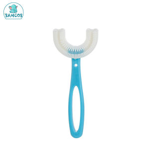 Bàn Chải Đánh Răng Cho Bé Chữ U silicon tiện lợi cho bé từ 2 đến 12 tuổi Samcos