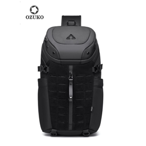 Ozuko Chest Bag Cross Bag Men Waterproof USB Man Crossbody Bag Anti-Theft Short Travel Messenger Sling Fashion Designer2026