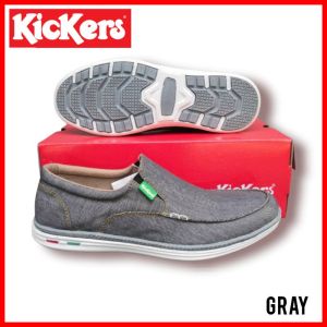 sepatu casual 072 grey kanvas canvas
