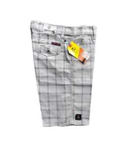 Celana Taratan Pendek Chinos Pendek Kotak Kotak Bahan Cotton Combed Size 28 Sampai 39