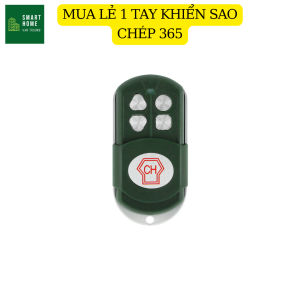 Điều khiển cửa cuốn CH-F9 đa năng Đài Loan Remote cửa cuốn mã nhảy 365Mhz chống sao chép. key