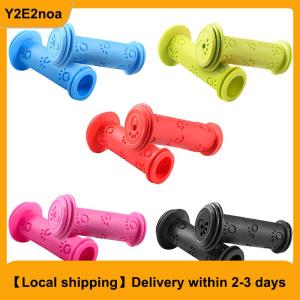 【Local shipping】 1 Pair Rubber Bike Bicycle Handle Bar Grips Anti-slip Waterproof Tricycle Scooter Handlebar For Kids Child Cycling Handle Bars