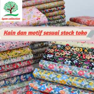 Kain meteran isi 2 meter lebar 120 cm - iyam collection - kain meteran murah cuci gudang