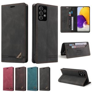 For Samsung Galaxy A52S A53 A72 A73 A52 A32 A33 A22 A23 A12 A13 5G Samsung A72 A52 A32 A22 4G Phone Case Business Leather Wallet Card Slots Flip Cover Casing