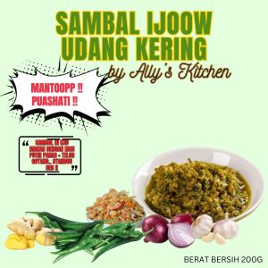 🔥SAMBAL PADDUUU❗❗ SAMBAL IJOOW UDANG KERING 200G 🔥SAMBAL PADDUUU❗❗ SAMBAL IJOOW UDANG KERING 200G 🔥SAMBAL PADDUUU❗❗ SAMBAL IJOOW UDANG KERING 200G