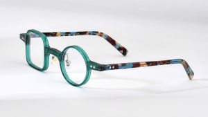 HEPIDEM Acetate Glasses Frame Men Famous Brand Design Retro Round Women Nerd Eyeglasses Iron Man Japanese Spectacles Vintage Myopia Optical Prescription Eyewear 9155