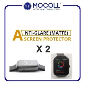 Mocoll Anti-Glare (Matte)/ Explosion Proof HD Screen Protector for Garmin Quatix 8 AMOLED Marine GPS Smartwatch
