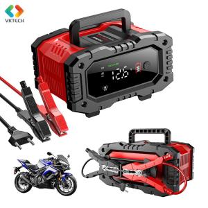 [Celectroni]12V 20A 24V 10A Car Battery Charger with LED Display Smart Charger for LiFePO4 Lead-Acid AGM Gel Deep Cycle Batteries