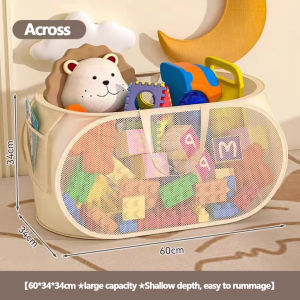 Big Size Storage Box Organizer For Toys Children Toy Storage Basket Organizer With Zipper Handle