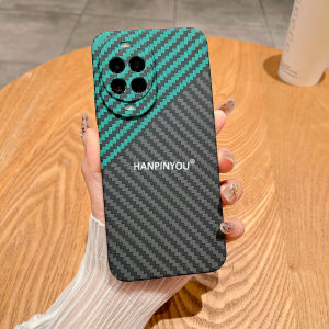 Ultra Thin Carbon Fiber Matte PC Case For Huawei Nova 14 13 12 Ultra Pro Anti Fingerprint Hard Back Camera Protector Cover Shockproof Shell