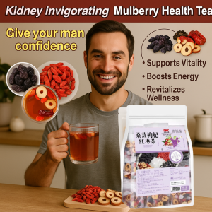 Women Nourishing Tea Nourishing Tea Bubble resistant Selection Nourish stay up late and get back Mulberry Wolfberry and Red Date Tea Mulberry and Wolfberry Tea Goddess Office