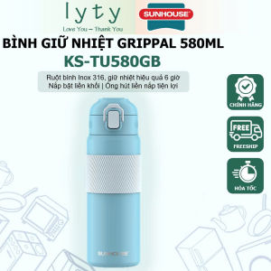 Bình giữ nhiệt GRIPPAL 580ml SUNHOUSE KS-TU580GB
