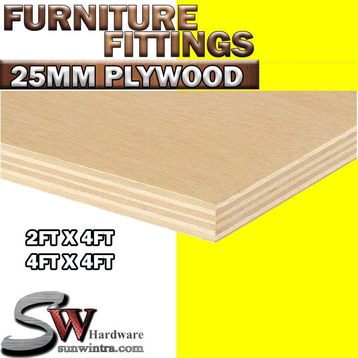 SW Hardware 25mm Plywood Timber Panel Wood Board Sheet Papan Plywood ...