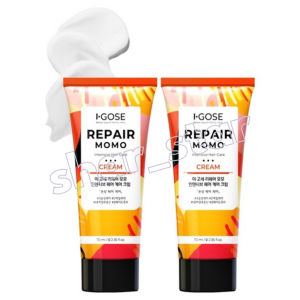 I-gose Repair Momo Intensive Hair Care Cream 70ml x 2 Damaged Hair Treatment