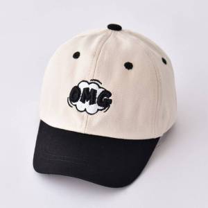 Topi Baseball Fashion Anak Lucu Motif Bordir Omg/ Topi