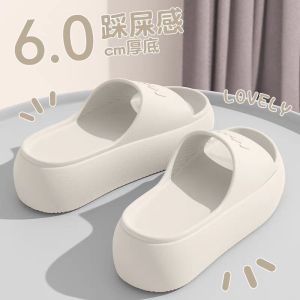Free Shipping WomenS New Style Thick-Soled Slippers For Home Use Suitable For Outdoor Wear Beach And Height-Increasing 6.0 Summer