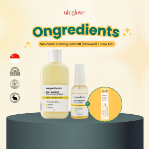 ONGREDIENTS Skin Barrier Calming Duo Set (20% OFF Value) Lotion EX 220ml + Glow Mist 50ml + FREE 4*5ML Lotion Sticks