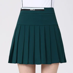 New Products For Autumn and Winter Golf Womens Long-sleeved Collared T-shirt With Contrasting Colors. High-end Design Fits Well Slimming Figure Elegant and Comfortable Outdoor Casual Sportswear Skirt.