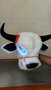 Bantengan Mata Menyala Mainan Anak Banteng Mberot Bulu Enteng Ringan