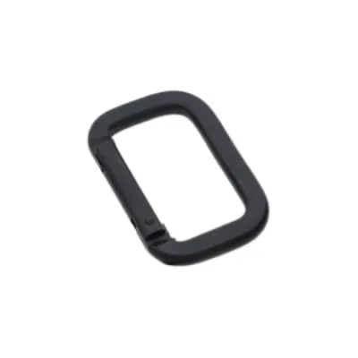 Aomotox Square-Ring Buckles Spring Carabiners Snap Hooks Clip Keychains Outdoor Backpack Pendant Buckles