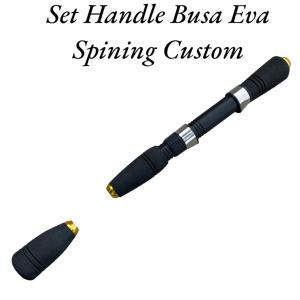 Set Handle Joran Busa Eva BC dan Spinning Custom