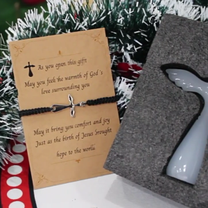 ไม้กางเขนแองเจิลทำจากเรซิ่นรูปต้นปาล์มแบบพกพาไม้กางเขนดินแดนศักดิ์สิทธิ์ของขวัญของชาวคริสต์ไม้กางเขนแบบถือได้