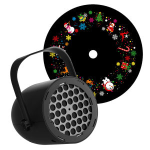 Seasonal LED Christmas Projector Lights with Snowfall Effect Bright Multi-Color for Holiday Decor