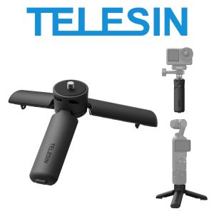 TELESIN S3-EAK-06 Auto Open Mini Tripod Stand for GoPro Insta360 DJI Osmo Pocket Action Camera