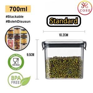 [COSE] Airtight Food Storage Container Dry Food Container Plastic Kitchen Fridge Storage Box Refrigerator Storage Freezer Storage Cabinet Organizer Bekas Makanan Bekas Kedap Udara Bekas Simpan Makanan