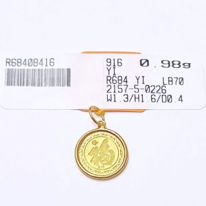 JIN JING LOKET FU HORSE EMAS 916 ORI 0.98G/1.00G/1.02G/2.47G