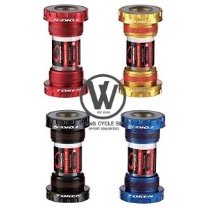 TOKEN BOTTOM BRACKET Ninja X Ceramic /Tiramic X Premium Suitable for Roadbike/ Mountain/Folding Bike