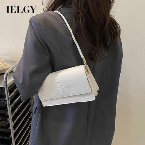 IELGY Crocodile Pattern Shoulder Bag: A Versatile Women's Fashion Accessory