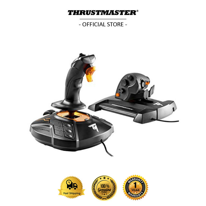 Thrustmaster T.16000M FCS Hotas - PC Hotas Flight Simulator Joystick ...