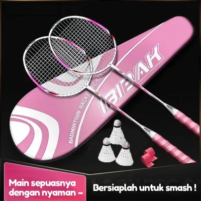 Raket Bulu Tangkis Isi 2 pcs/raket badminton original/ raket badminton/raket bulutangkis/raket original