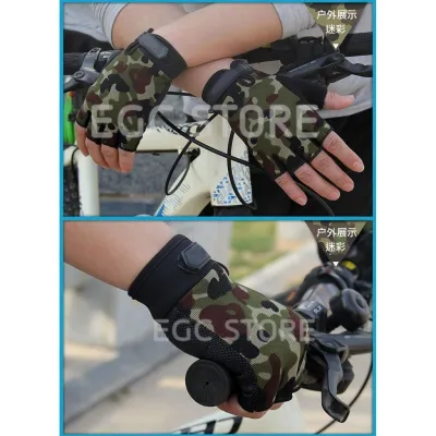 [TERMURAH] SARUNG TANGAN MOTOR / SEPEDA UNISEX TACTICAL OFF ROAD BEST SELLER