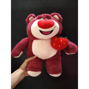 Boneka Standing Lotso Lotso Bulu Rassel Ukuran 13