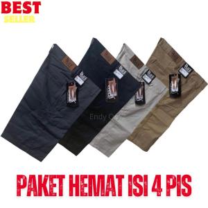 PROMO HEMAT 1 PAKET ISI 4 PIS 4 WARNA CELANA PENDEK PRIA | CELANA PENDEK CHINO CINO COWOK DEWASA