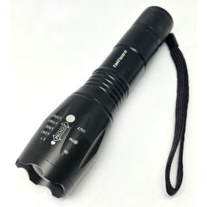 ARAFURA - TaffLED E17s Senter LED Cree XM-L T6 3800 Lumens - Black