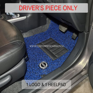 Toyota Corolla Cross (Hybrid) (2021 to Present) (XG10) Basic Drips™ Car Mats / Carpet / Floor Mat / Carmat