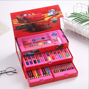 46pcs 54pcs Drawing Coloring Set Crayon Set Water Colours Stationery Gift Set Kids Birthday Set Present Set Lukisan