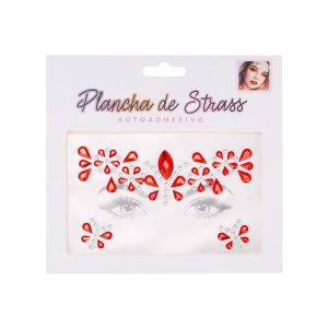 AN249 Acrylic Miếng dán  kim cương giả Tự dính Đầy màu sắc Miếng dán trán pha lê Trang trí kim cương giả Lấp lánh Trang trí khuôn  Lễ hội âm nhạc điện tử
