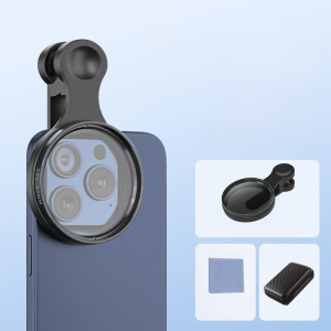 Photography HD Mobile Phone Polarized Lens 52mm Professional Anti-Glare Filter Reflection Eliminator Waterproof Glass 手机摄影偏振镜