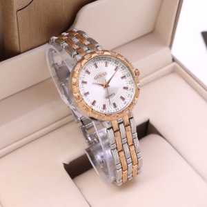 99 JAYA STORE Promo !!! Fashion Jam Tangan Kasual Analog WANITA Mewah G4175 Terlaris Tali Rantai Stainless Steel ( Anti Karat Dan Warna Tidak Luntur ) D : 3 cm | Free BOX Dan BATERAI Cadangan | Water Resistant 3 ATM / 30 m | Bisa Bayar Di Tempat ( COD )